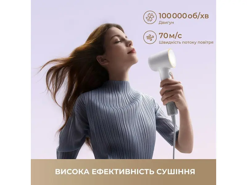 Фен Dreame Hair MINI White (AHG11AW) - фото 4