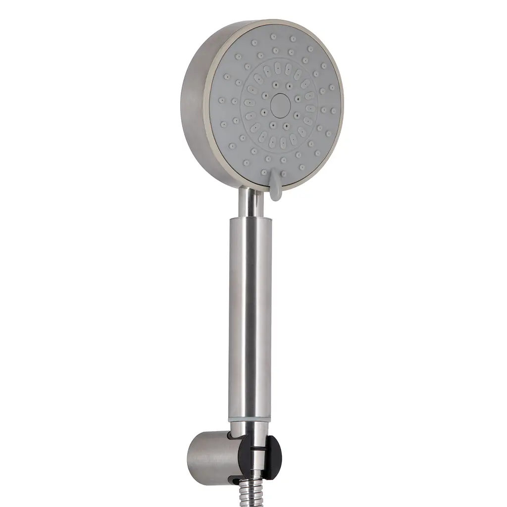 Змішувач для ванни Lidz Luna 005 (з душовим гарнітуром) (k35) LDLUN005NKS46093 Nickel - фото 3