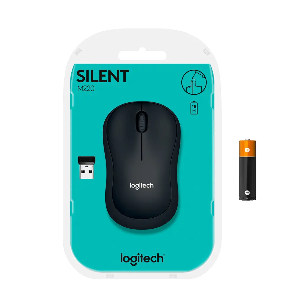 Мишка Logitech M220 Silent Grey (910-004878) - фото 8
