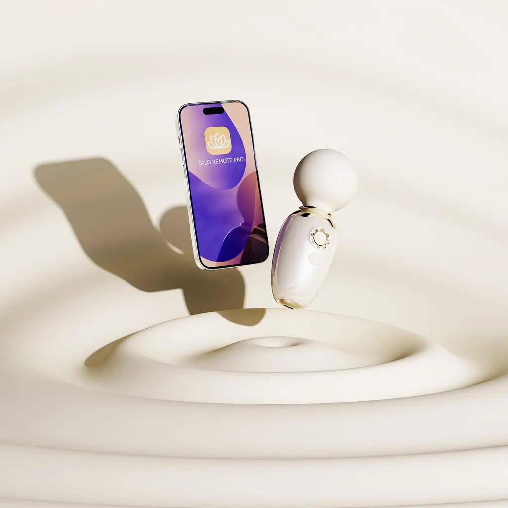 Вібратора для клітора Zalo Ava Ivory 8.9 см білий - фото 10