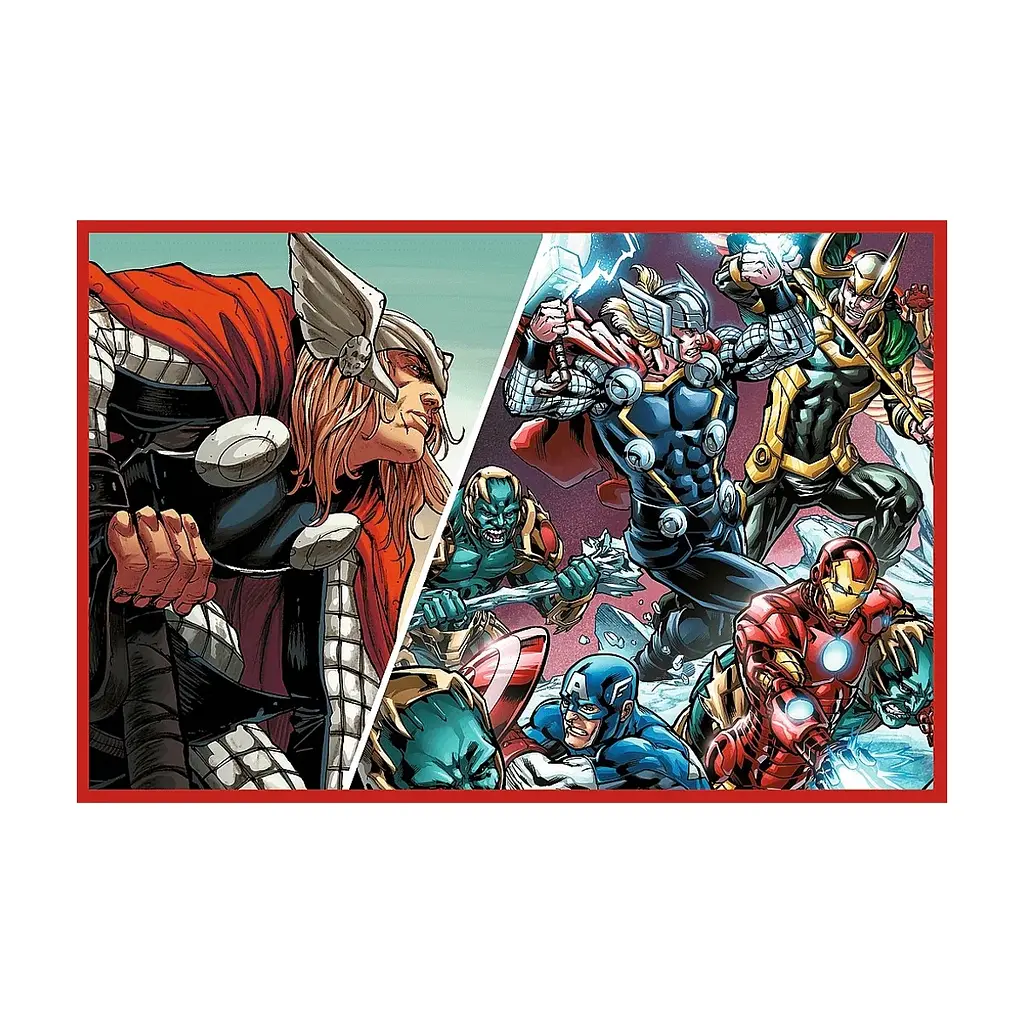 Пазл Trefl The Avengers Захисники світу 2х 200 елементів (5900511133189) - фото 3