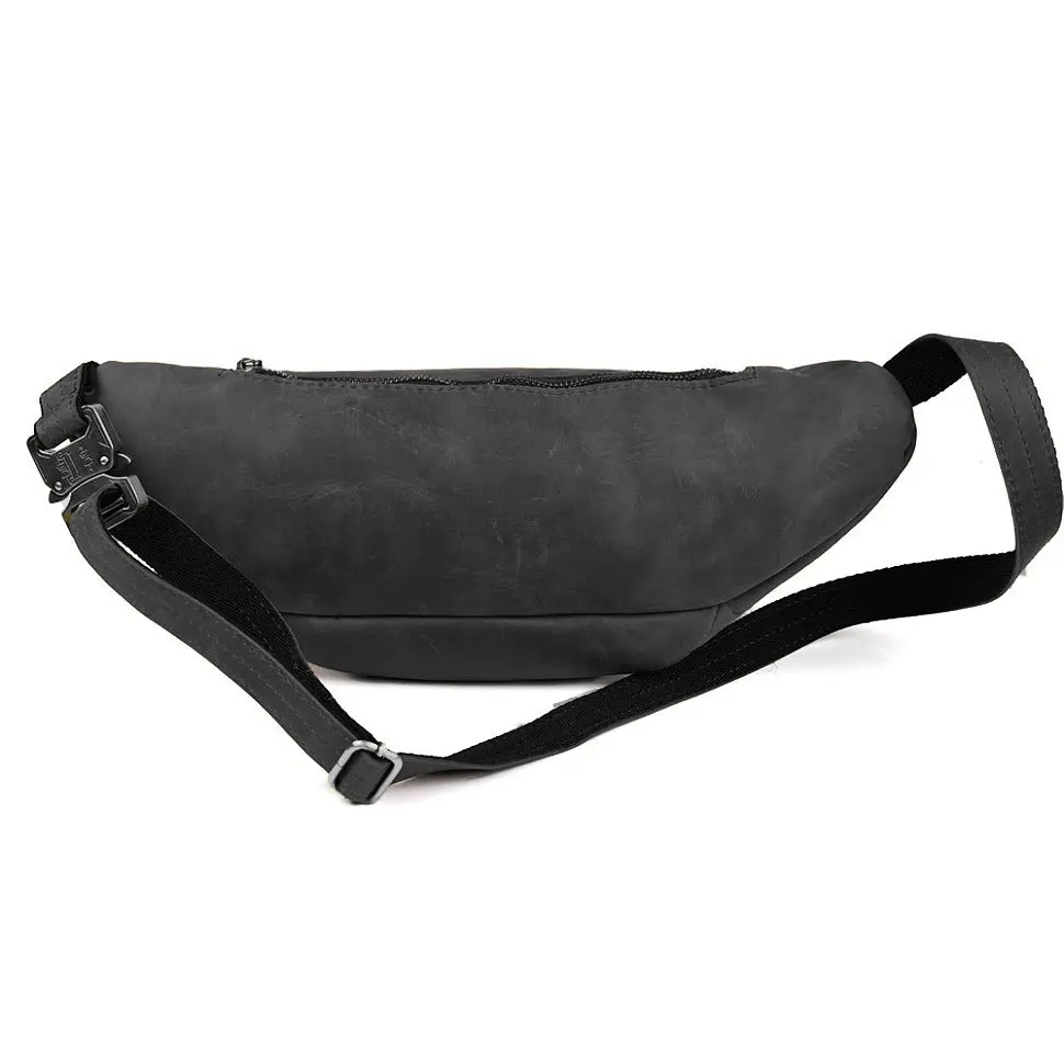 Шкіряна бананка Tarwa 14х36х8 см sum0025662 - фото 8