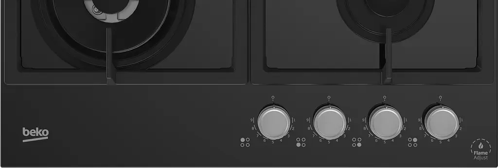 Газова варильна поверхня Beko HILW64325SB (6496818) - фото 4