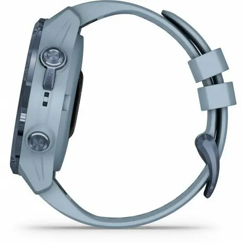 Смарт-годинник Garmin Descent Mk2S Mineral Blue with Sea Foam Silicone Band (010-02403-07) - фото 3