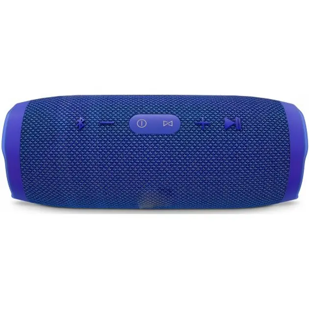Портативна акумуляторна Bluetooth колонка бездротова переносна акустика бумбокс 20W MP3 UKC E3 CHARGE3 синя - фото 7