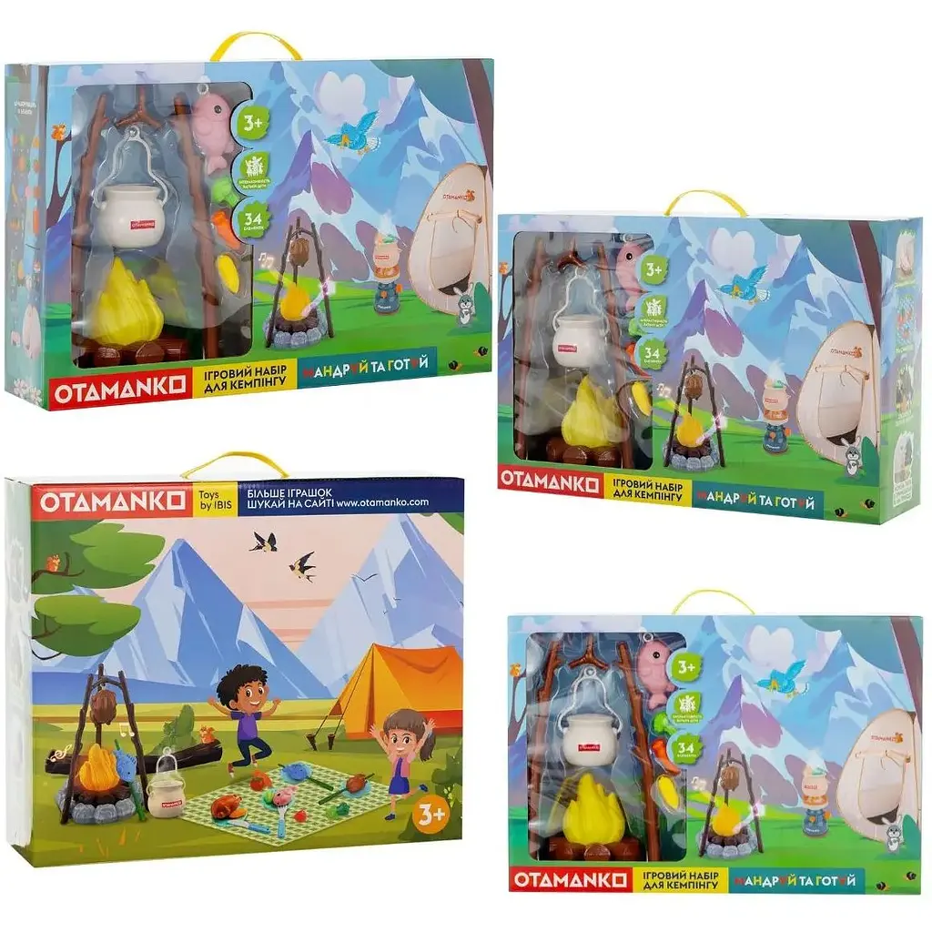 Игровой набор для кемпинга Otamanko Путешествуй и готовь - фото 3