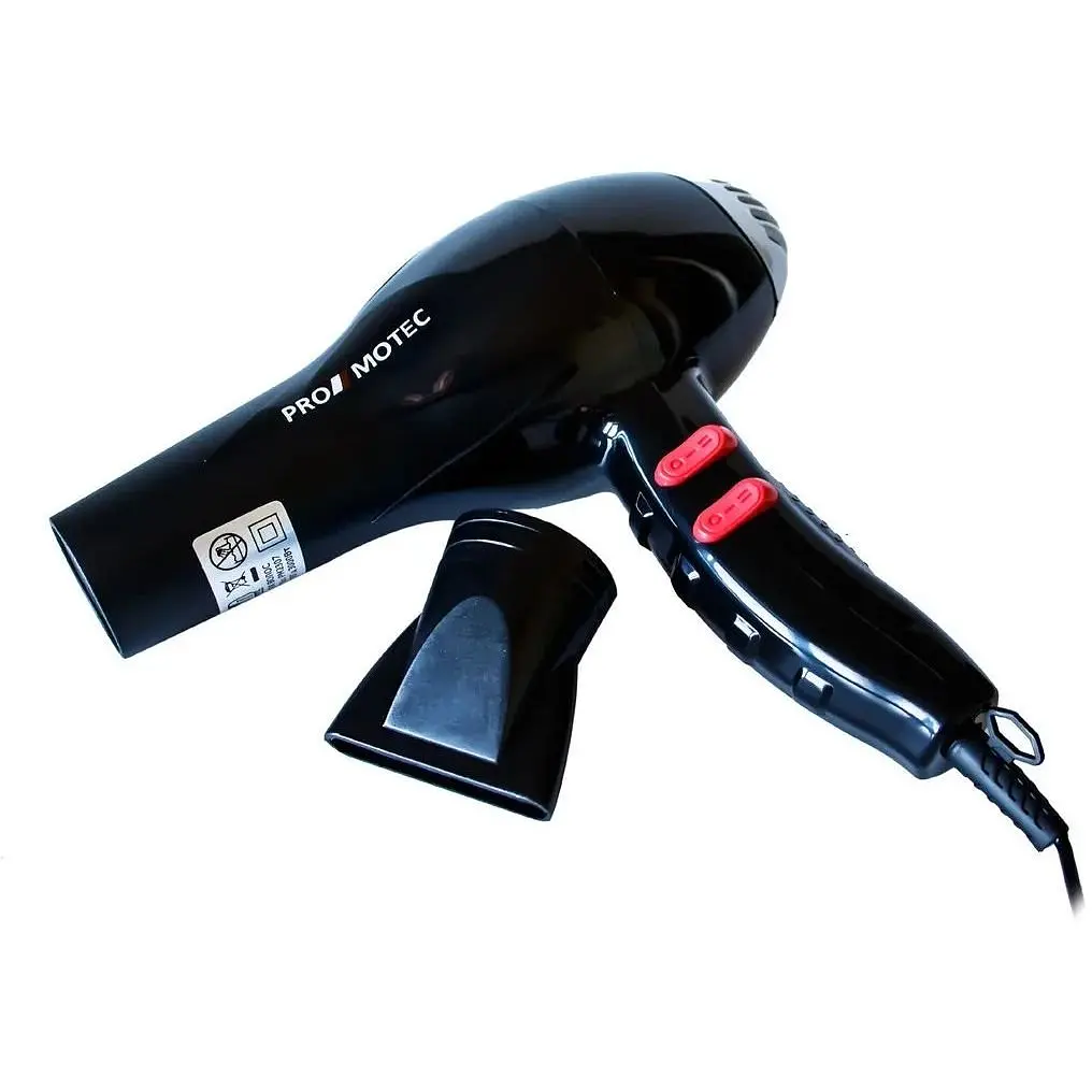 ПрофесійнийФен для волосся Promotec PM-2307 з концентратором 3000 Вт - фото 6