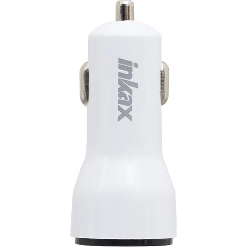 Автомобильное зарядное устройство INKAX CD-22 Car charger + Type-C cable 1USB 2.1A White - фото 2