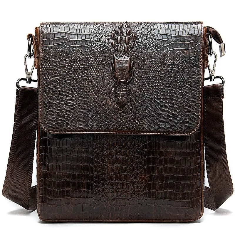Чоловіча шкіряна сумка Vintage 28,5х22х5,5 см 000153991 - фото 4