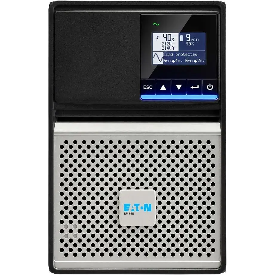 Джерело безперебійного живлення Eaton 5P G2, 850VA/680W, LCD, USB, RS232, 6xC13 - фото 2
