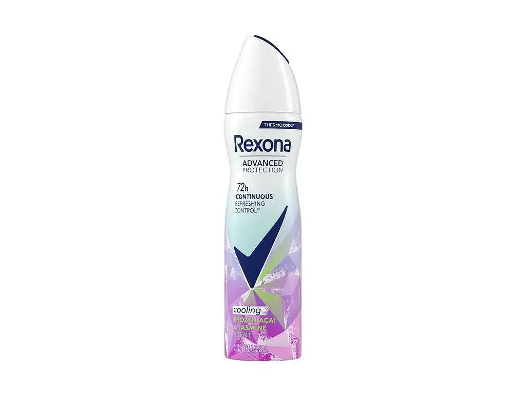 Дезодорант-антиперспірант REXONA 150мл Охолоджуючий ягіди асаї та жасмін 72години