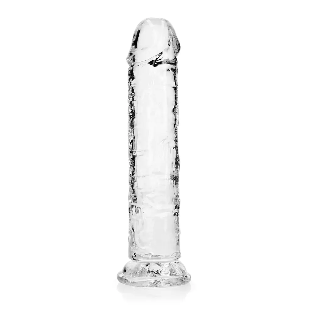 Фалоімітатор - Realrock Dildo 8" Transparent - фото 2
