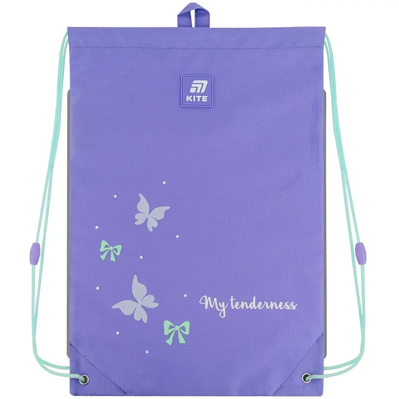 Сумка для форми та взуття для дівчинки Kite K25-600M-19 Фіолетовий - фото 1