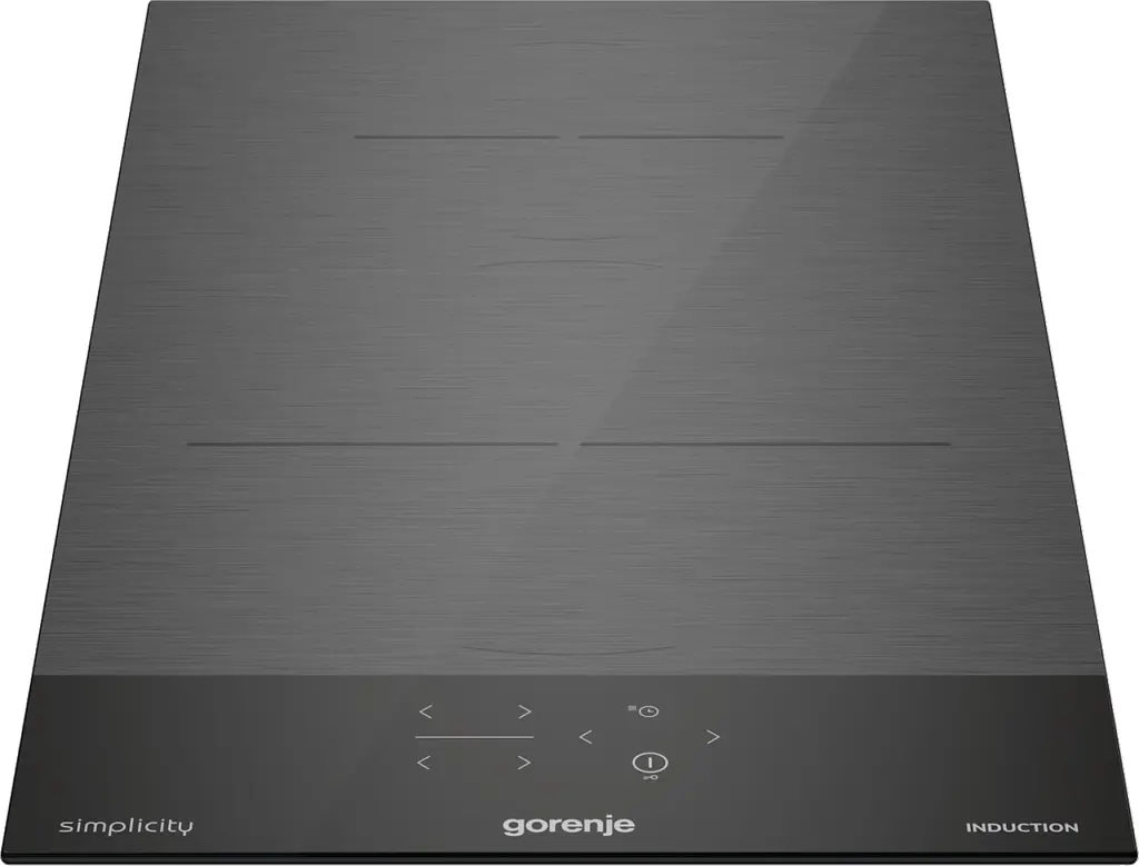 Варильна поверхня індукційна Gorenje 30 см Доміно PowerBoost поєднання конфорок чорний - фото 2
