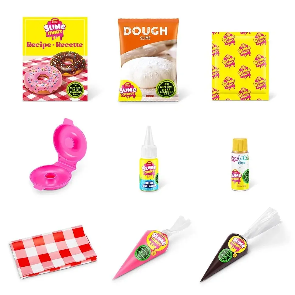 Ігровий набір зі слаймами Пончик Slime Mart серії 15901B Shopping Bag - фото 2