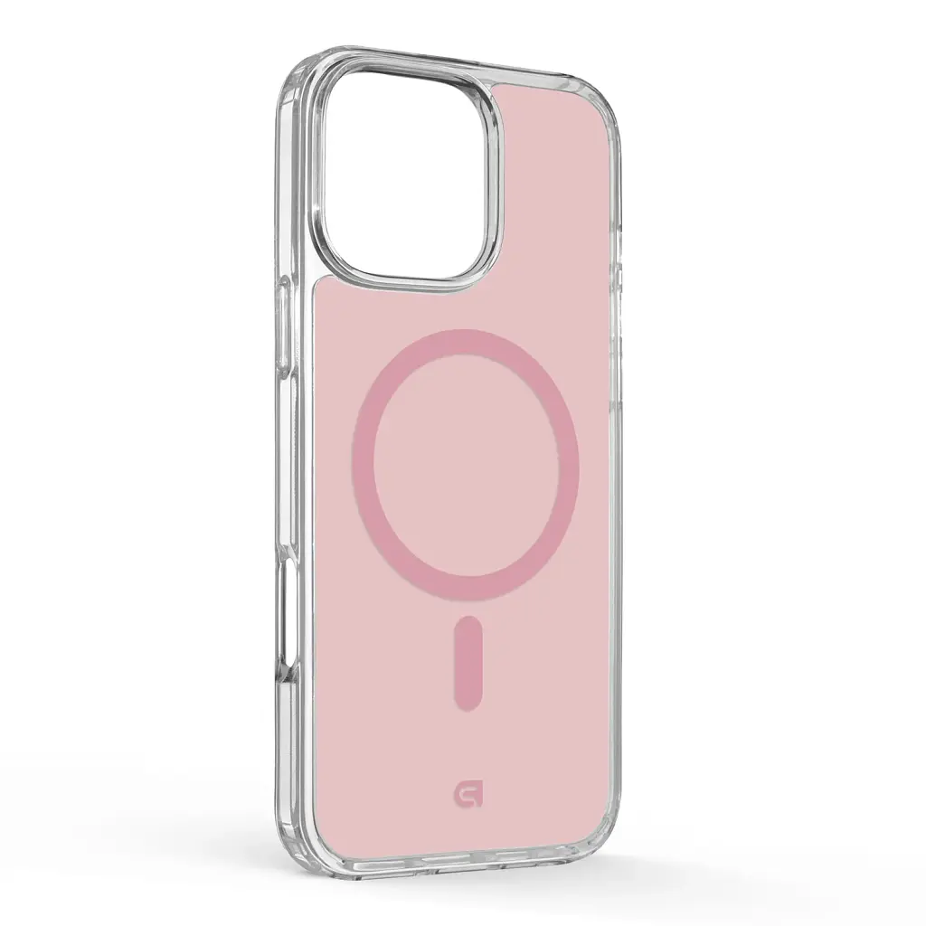Чохол ArmorStandart Clear Hybrid MagCase для Apple iPhone 16 Pro Max Pink - фото 2