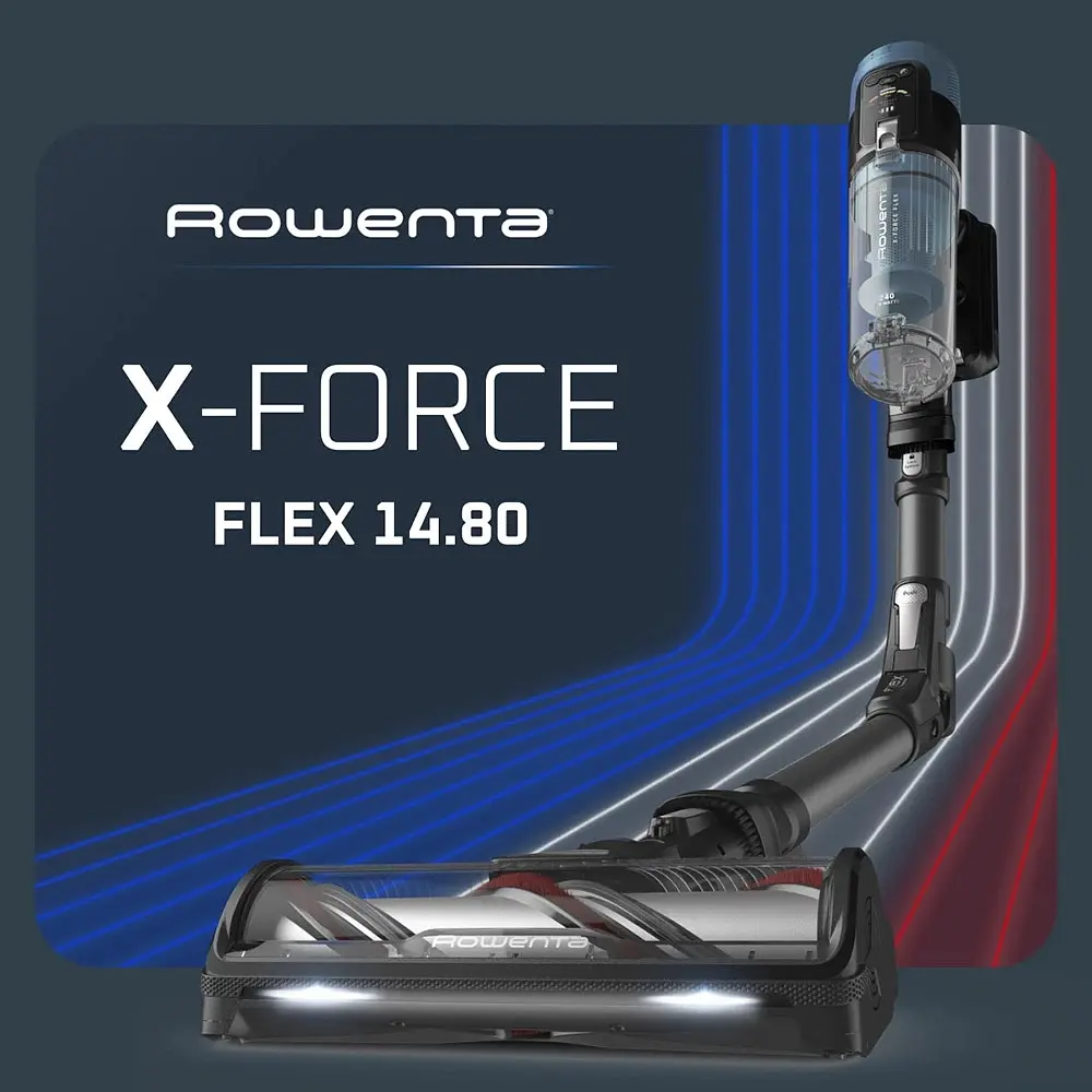 Пилосос акумуляторний Rowenta X-Force Flex 14.80 Animal Aqua RH9BC1WO - фото 8