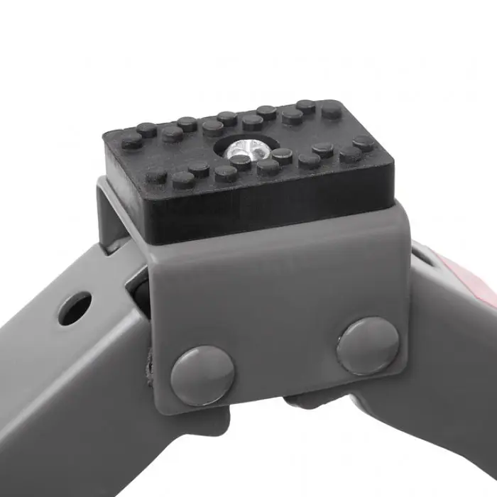 Домкрат механический ромбовидный INTERTOOL GT0183, грузоподъемность 1,5 т, с трещоткой, резиновый упор, высота подъема 90–370 мм - фото 7