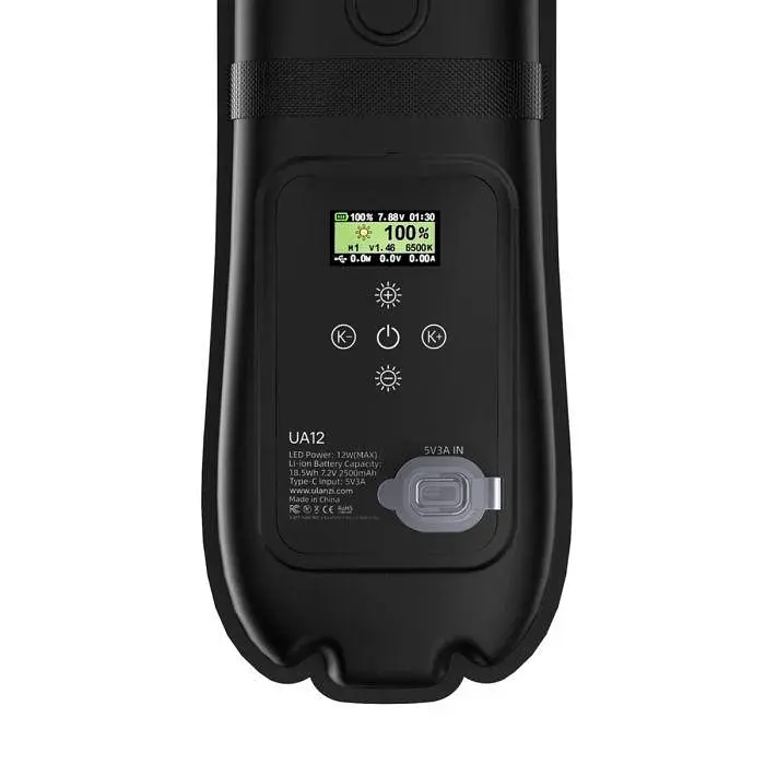 Видеосвет Ulanzi Vijim UA12 Portable Air Tube Light UV-L092 UA12 Black - фото 5