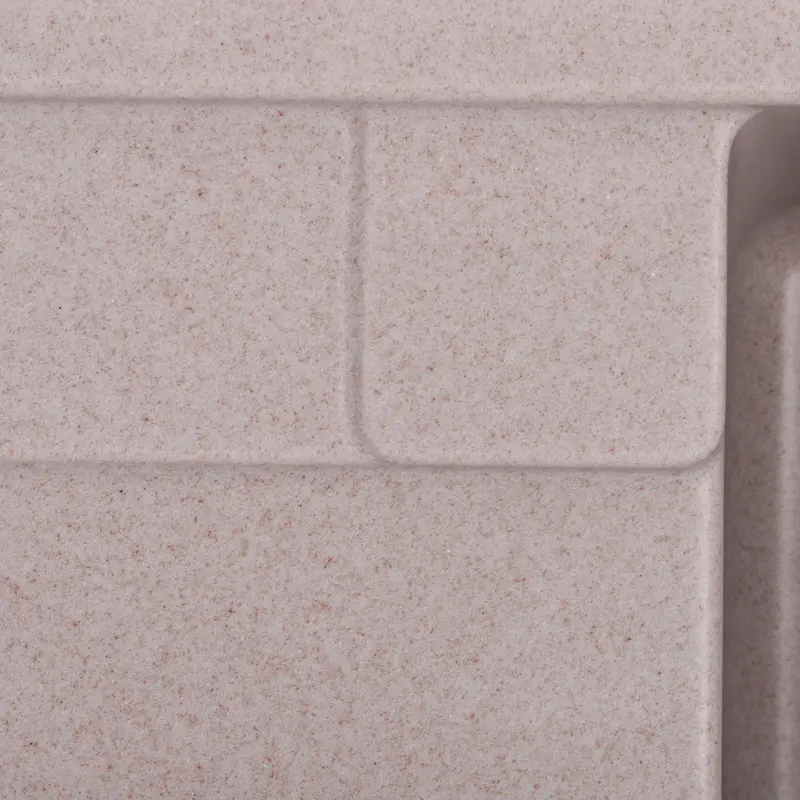 Кухонна мийка Zerix ZS-6550S-06 beige ZX4541 - фото 2