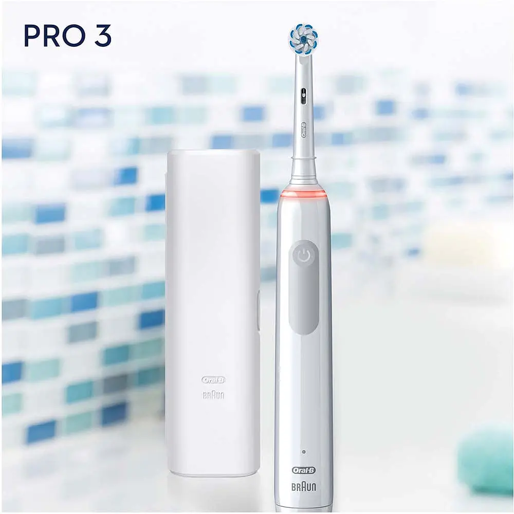Електрична зубна щітка Oral-B D505 Pro 3 3500 Ultra Thin (White) [76994] - фото 5