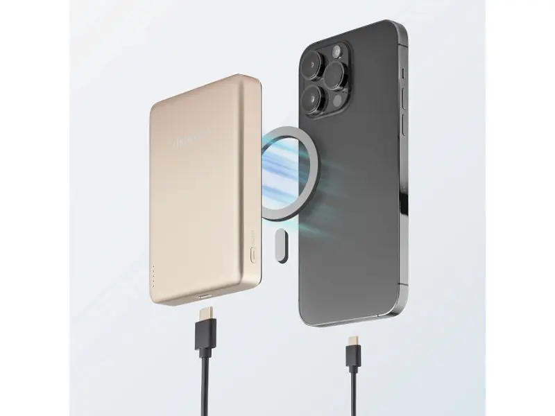 Зовнішній акумулятор (Power Bank) Intenso MW10000 10000 mAh Champagne (7344031) - фото 5