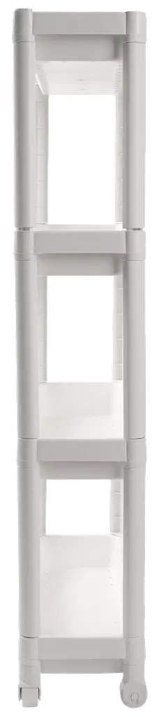 Етажерка 4-х ярусна 6014 Long Shelf WHITE 54х18х91 см VIOLET HOUSE meb0000375 - фото 2