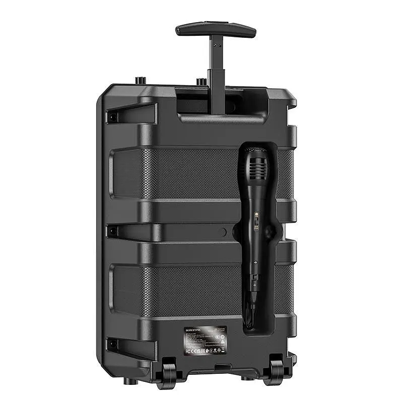 Портативна акустика Borofone BP9 Bluetooth караоке з мікрофоном та пультом 10 W - фото 3