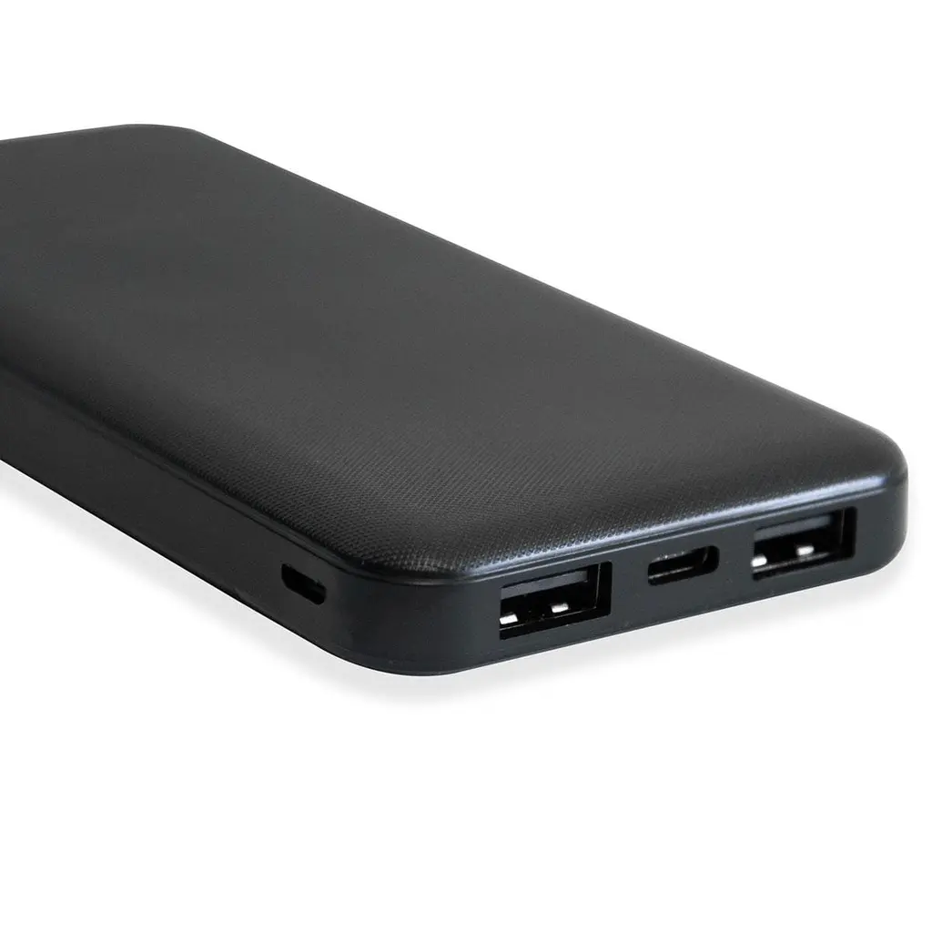 Powerbank для телефону повербанк чорний 10000mAh Awei P37K та USB ліхтарик для ноутбука 1.2W - фото 4