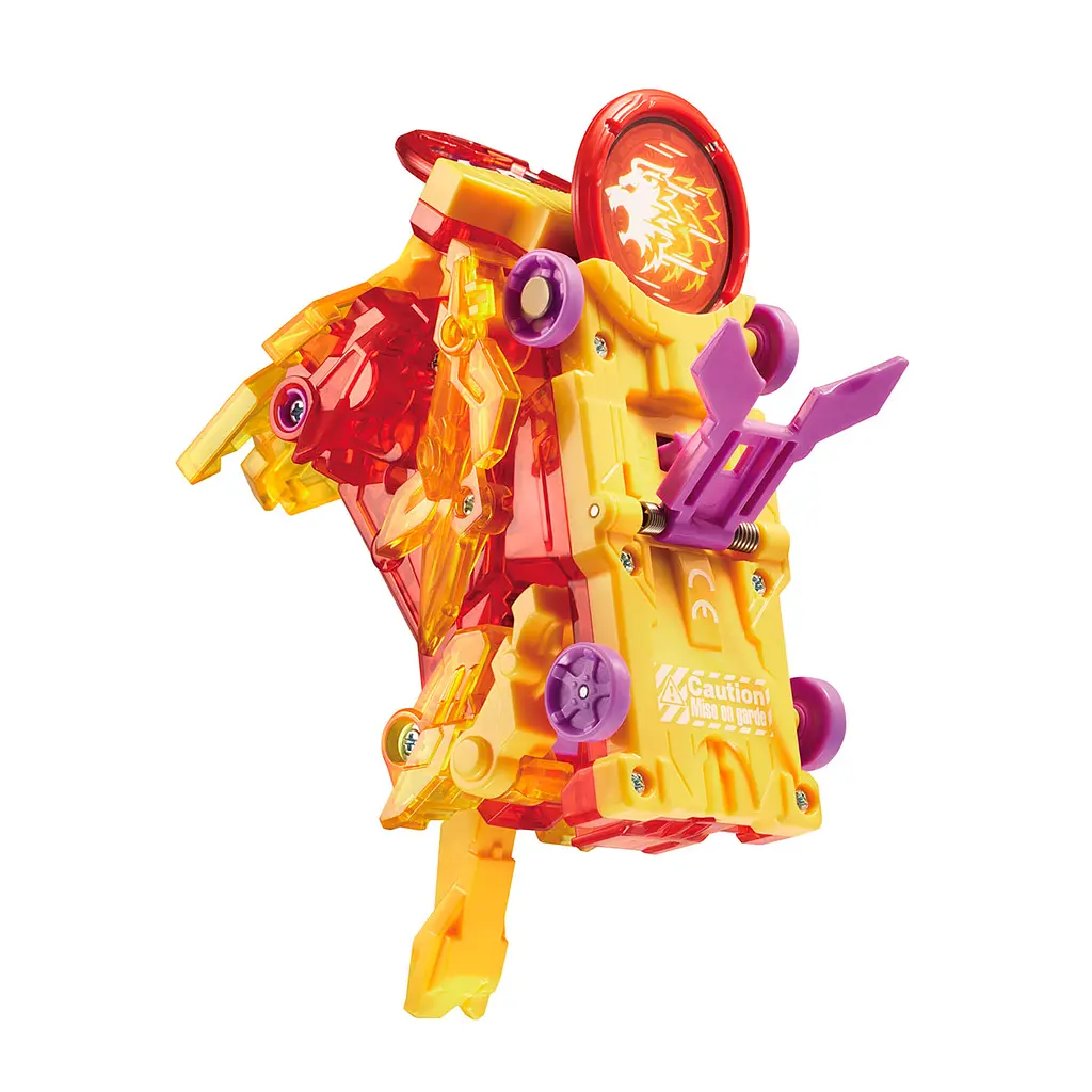 Машинка-трансформер Screechers Wild S3 L2 Флеймінг лайон (EU682205) - фото 2