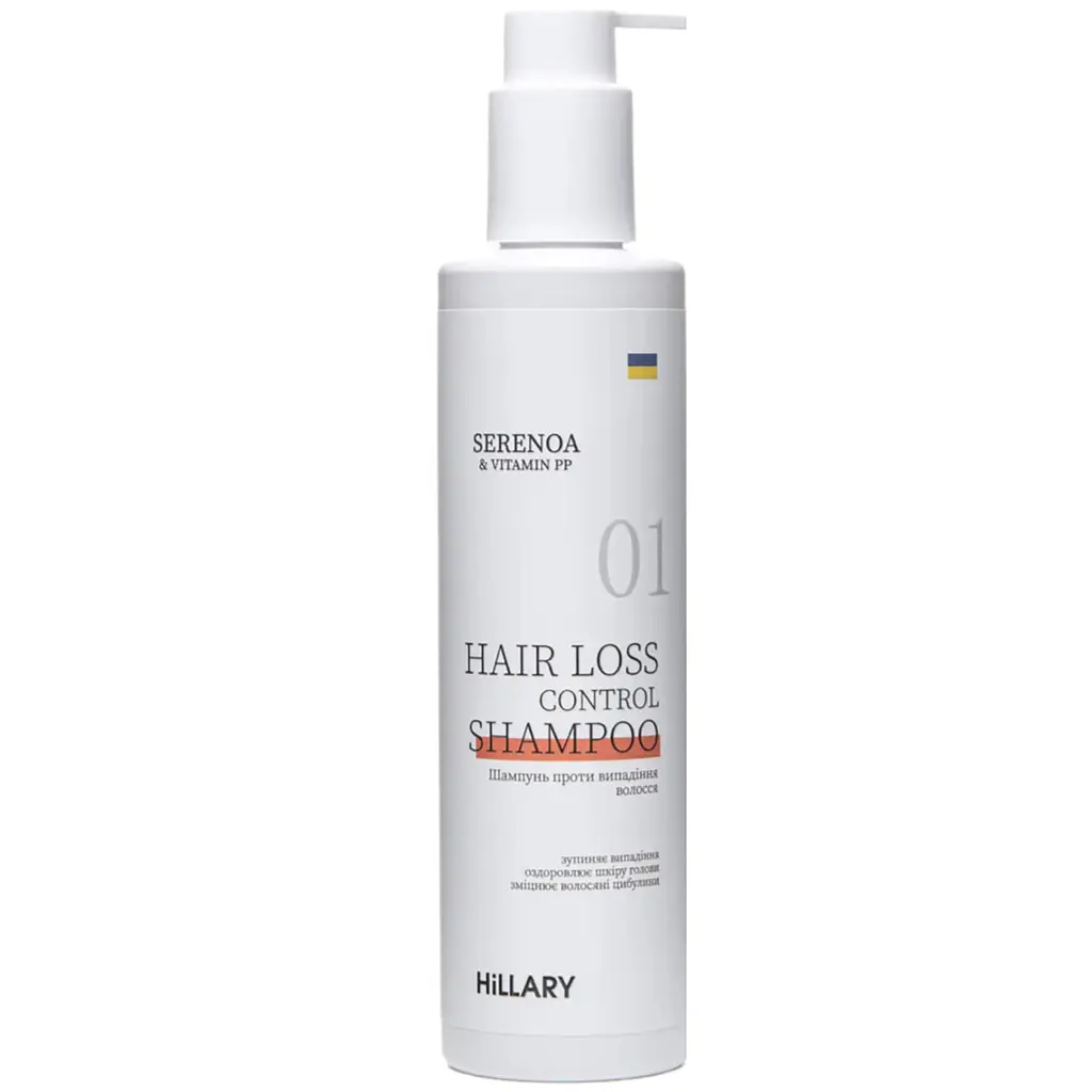 Шампунь Hillary Serenoa & РР Hair Loss Control проти випадіння волосся 250 мл - фото 1