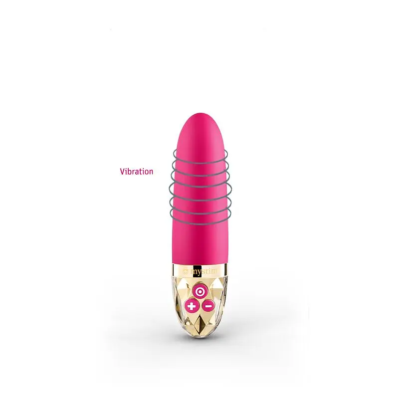 Вібратор Mystim Sleak Freak Pink, 8 режимів, внутрішня та зовнішня стимуляція - фото 3