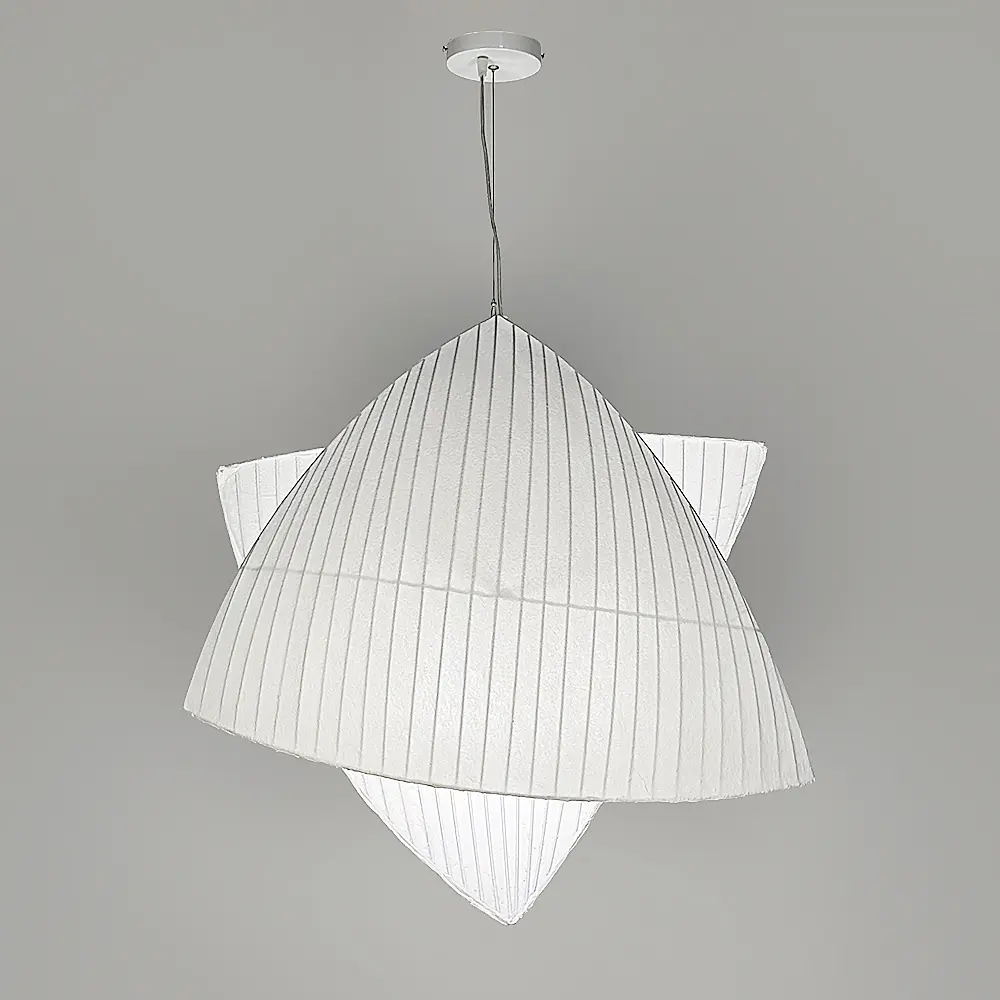 Люстра с 2-мя белыми фигурными пластинами | Ст. PL 051-750*720-2 | Line F - фото 4