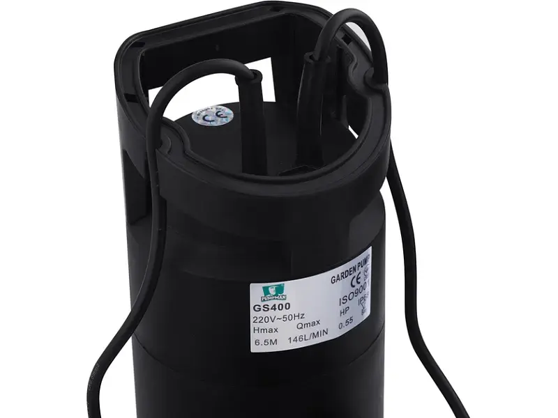 Занурювальний дренажний насос Pumpman GS400 Нmax 6.5 м Qmax 7.5 куб.м 400 Вт (CV029785) - фото 2