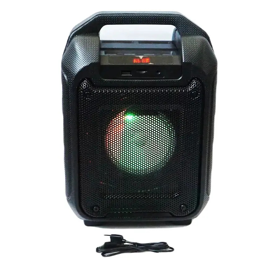 Портативна Bluetooth колонка RIAS B31 валіза з караоке Black (4_00164) - фото 5