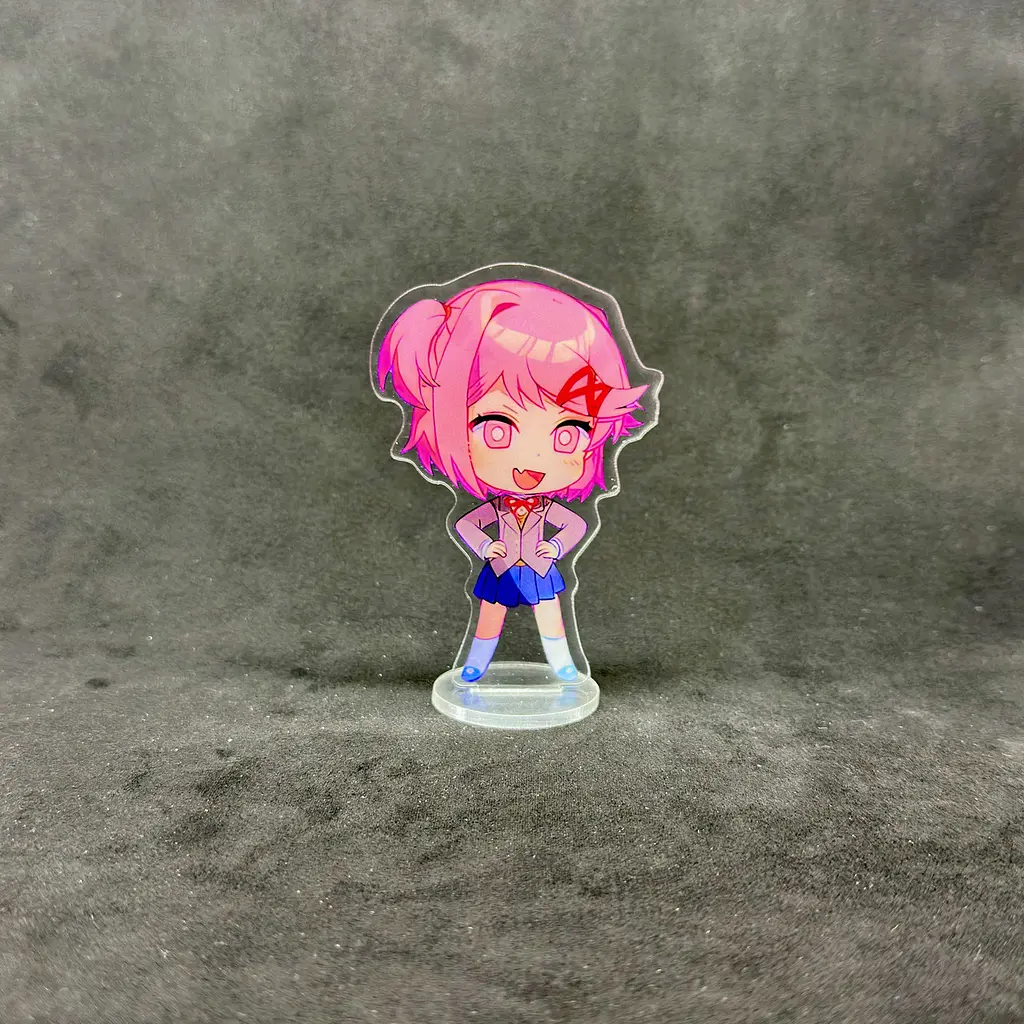 Акрилова колекційна фігурка Chibi Doki Doki Literature Club! Нацукі 1 10 cм