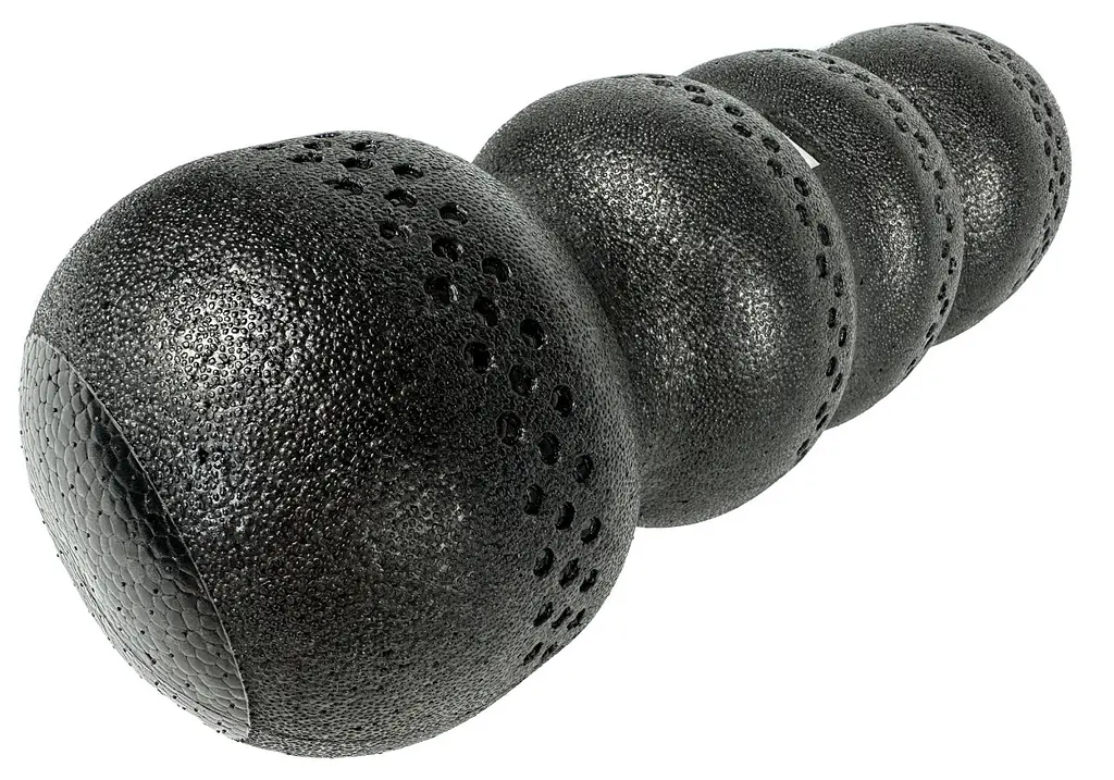 Массажный ролик EasyFit SlateShaper 45 см черный (EF-2040) - фото 4