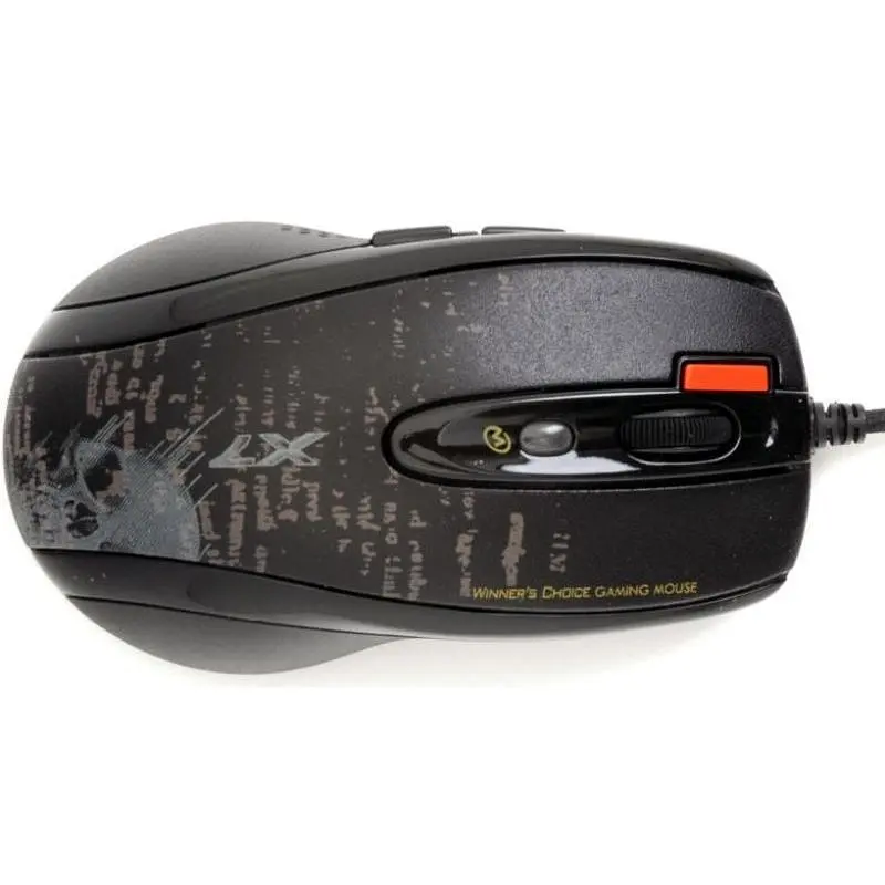 Миша A4Tech F5 USB Mystic Black - фото 6