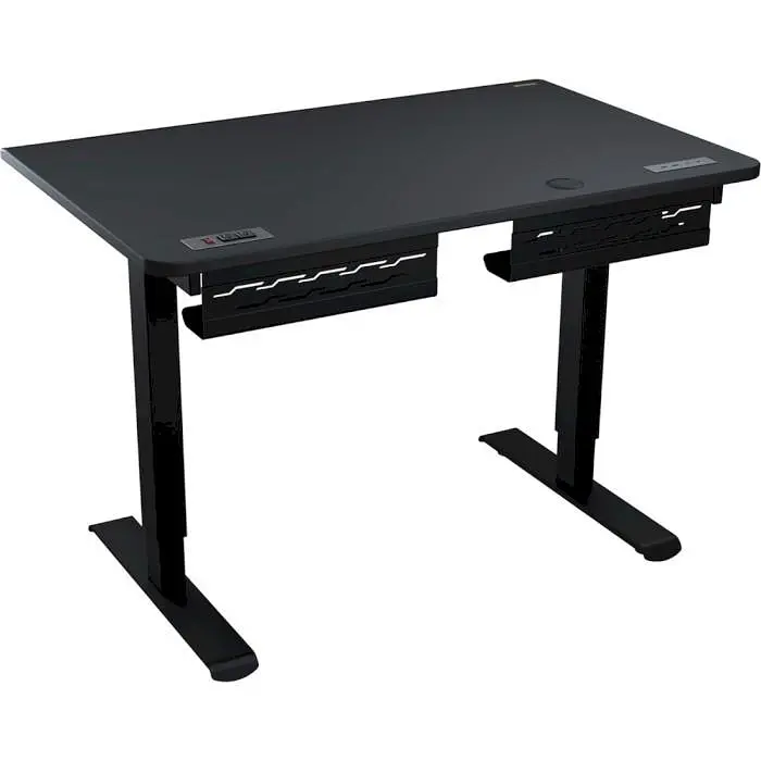 Геймерский стол Cougar Royal 120 Pro, стильниця 120 см, колир чорний (Royal 120 Pro Black) - фото 3