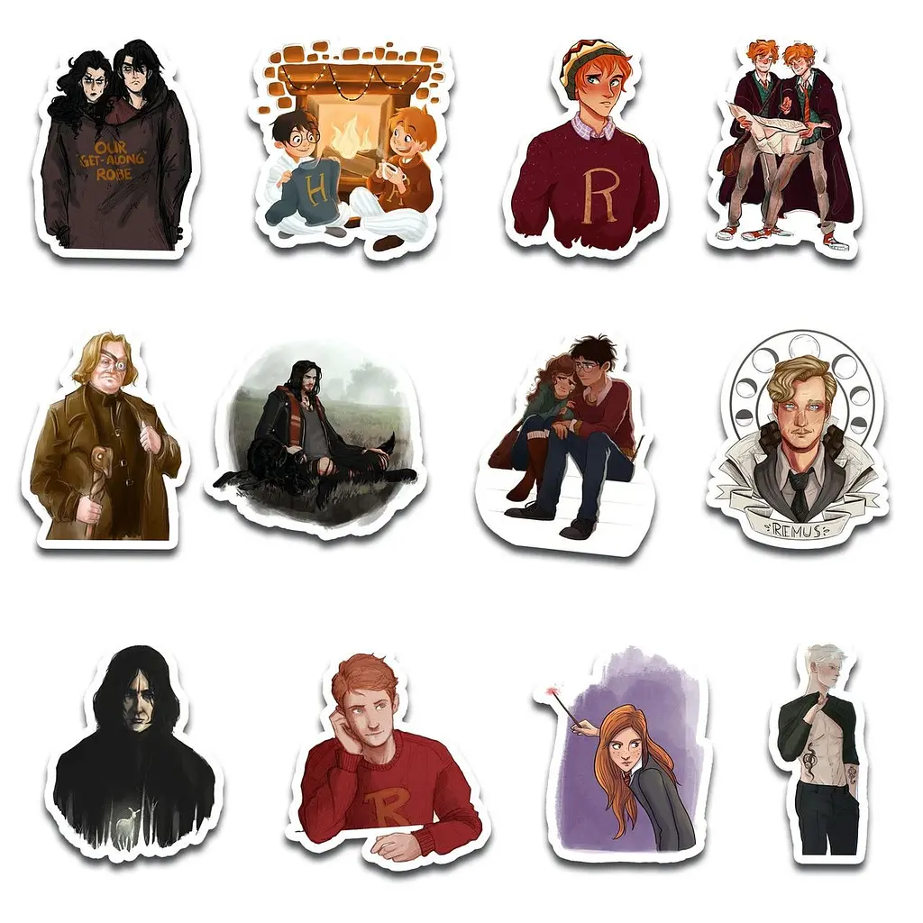 Стікерпак GeekLand Harry Potter 45 штук (SP HP 01) - фото 5