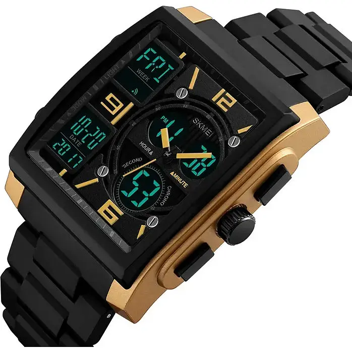 Годинники наручні жіночі Skmei 1390 Gold, 1390GD (15948) - фото 2