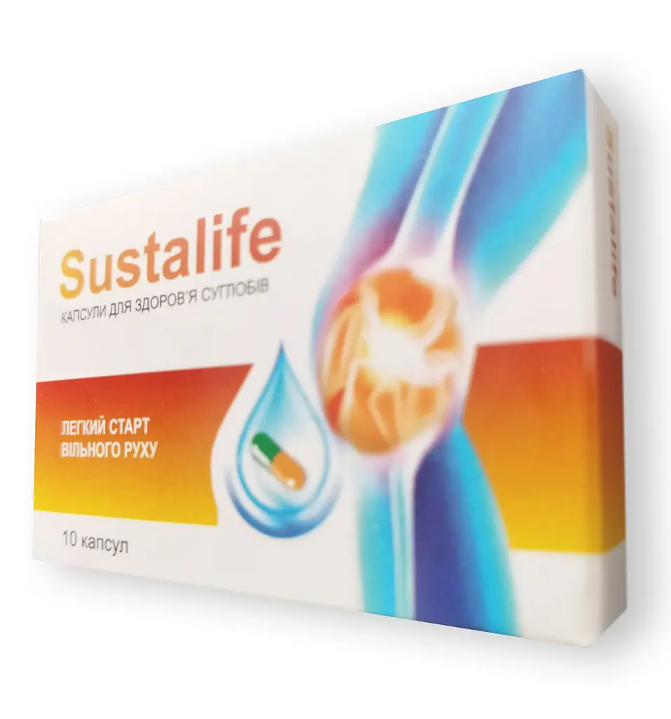 Капсули для здоров'я суглобів Sustalife