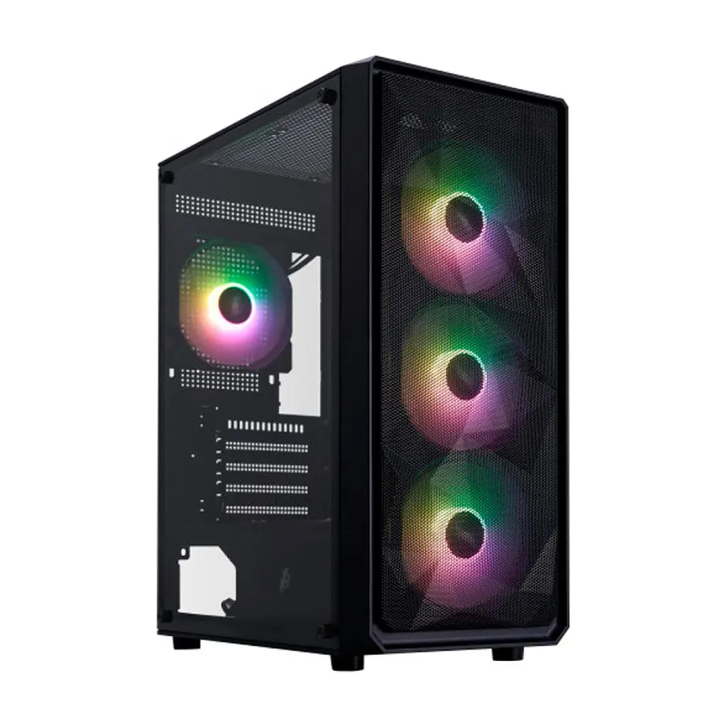 Корпус для ПК 1stPlayer FD3-M-BK-4F7 - фото 3