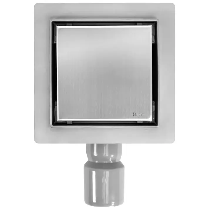 Трап для душу Rea Neo 12x12 nickel brushed REA-G6206 - фото 2
