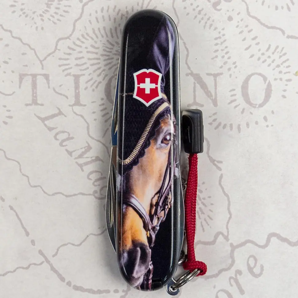 Складаний ніж Victorinox SPARTAN ZODIAC Королівський кінь 1.3603.3.Z5290pk - фото 9
