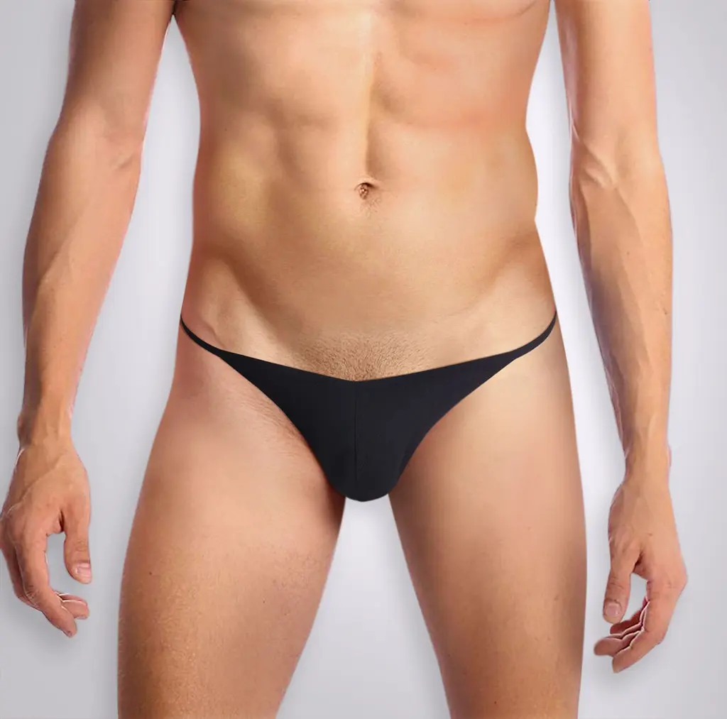 Чоловічі трусики XS-2XL з силіконовою анальною пробкою Art Sex - Sexy Panties plug size S