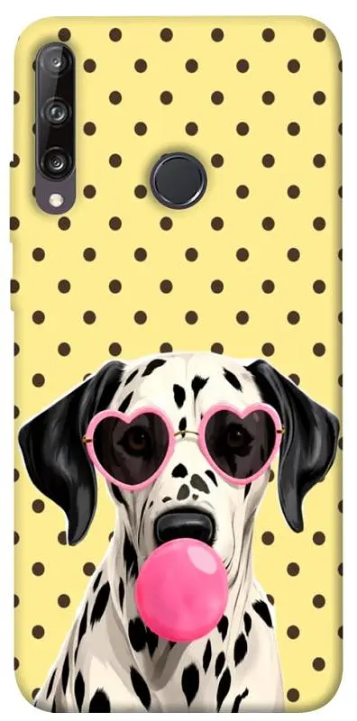 TPU чохол Demsky Pinky dolmatin для Huawei P40 Lite E / Y7p (2020)