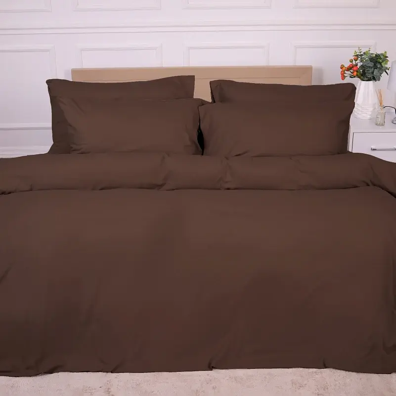 Комлект постільної білизни MirSon Фланель 003 Brown 2 x 160 x 220 см коричневий (2200009648762) - фото 7