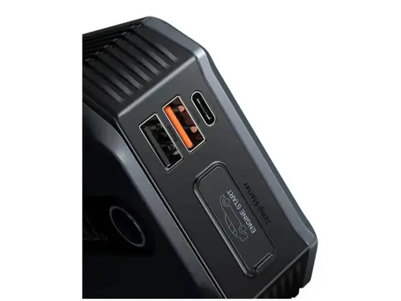 Автономний пусковий пристрій (бустер) BASEUS Super Energy Max Car Jump Starter 20000mAh Black (CGNL020001) - фото 2