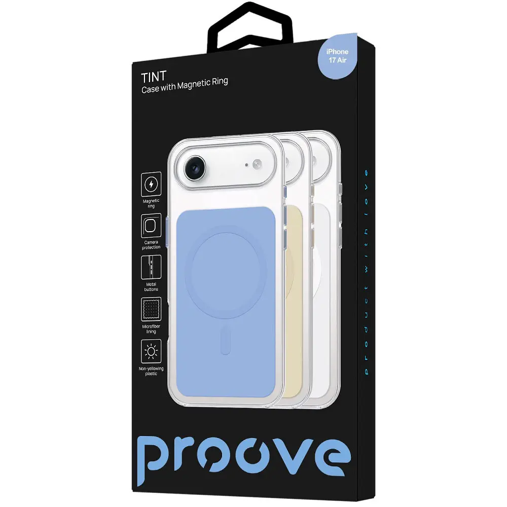 Чохол Proove Tint Case with Magnetic Ring iPhone 17 Air в асортименті - фото 2